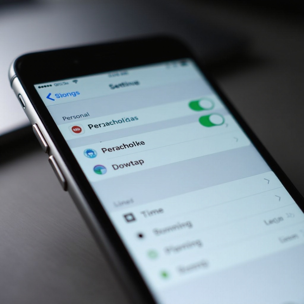 Comprender qué es la configuración personal en el iPhone.