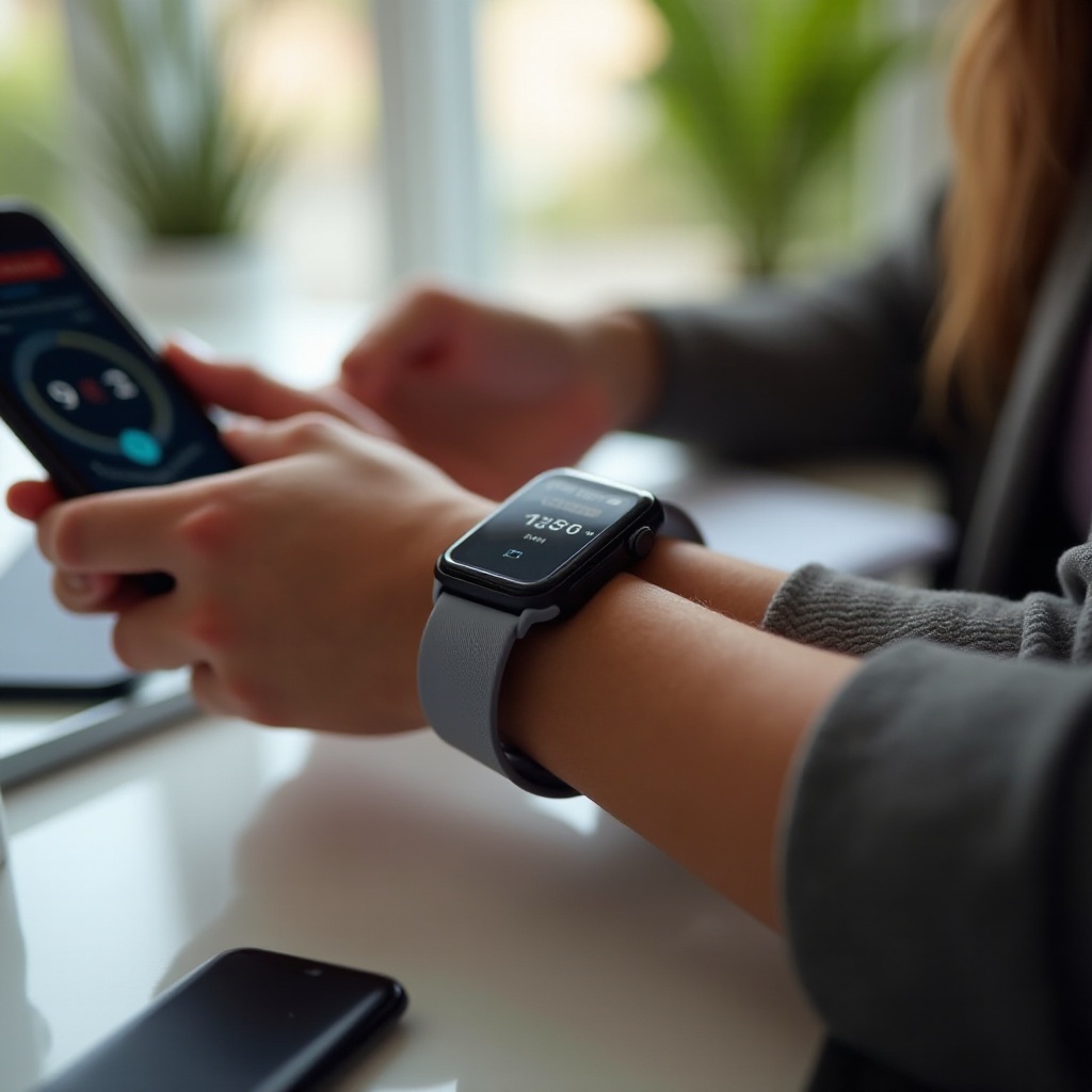 wie man eine Smartwatch mit einem Smartphone verbindet