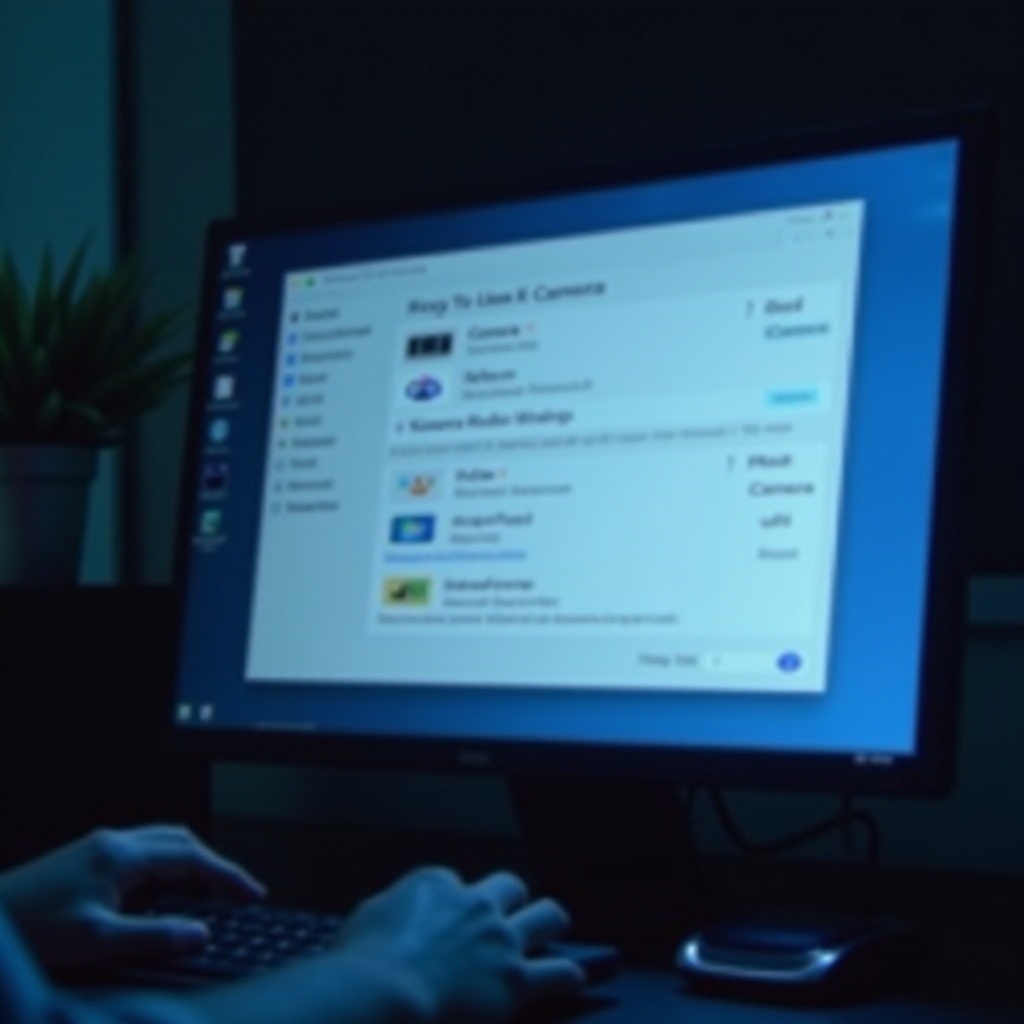 Come identificare quale applicazione sta utilizzando la tua fotocamera su un computer