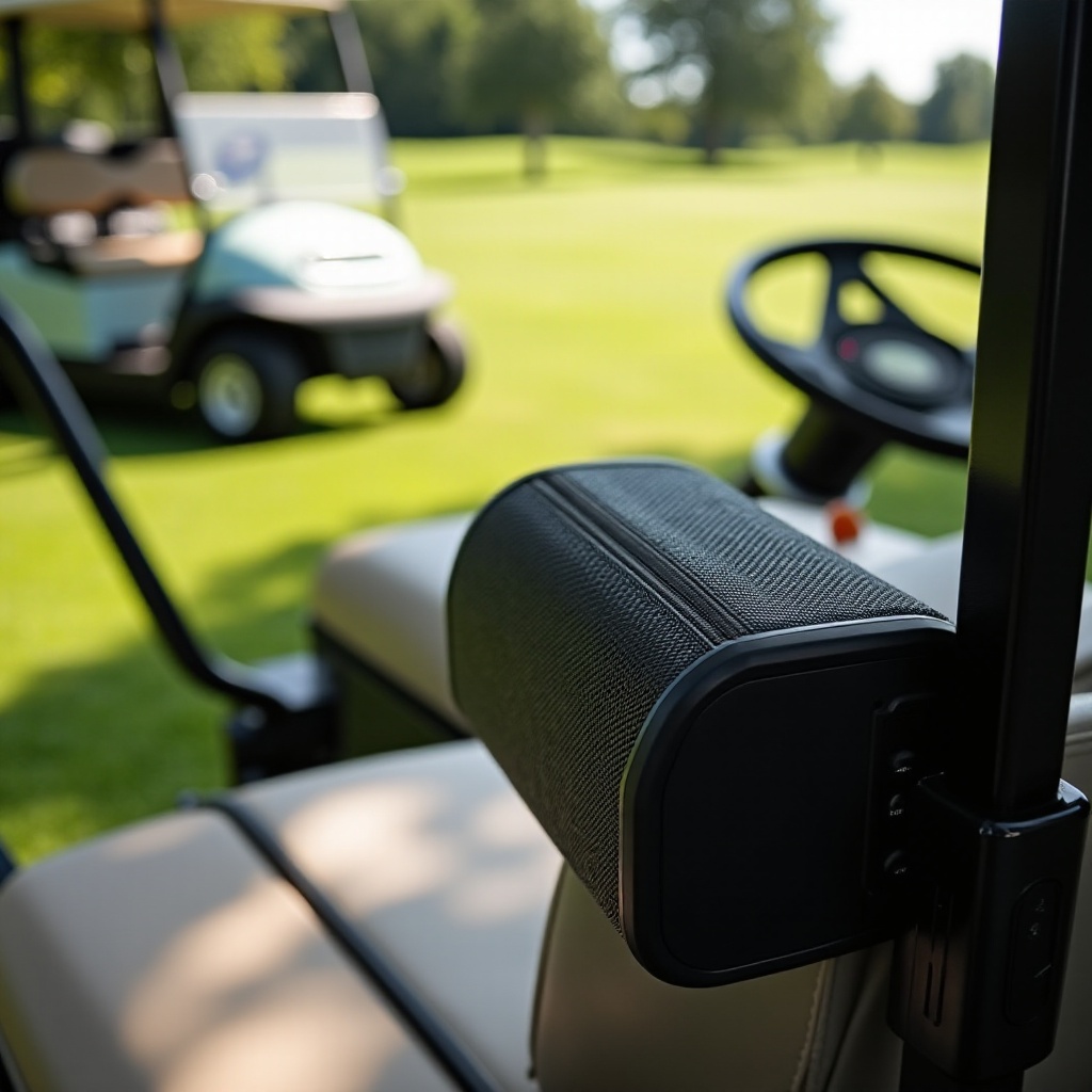 Meilleurs choix d&rsquo;enceintes Bluetooth pour les voitures de golf.
