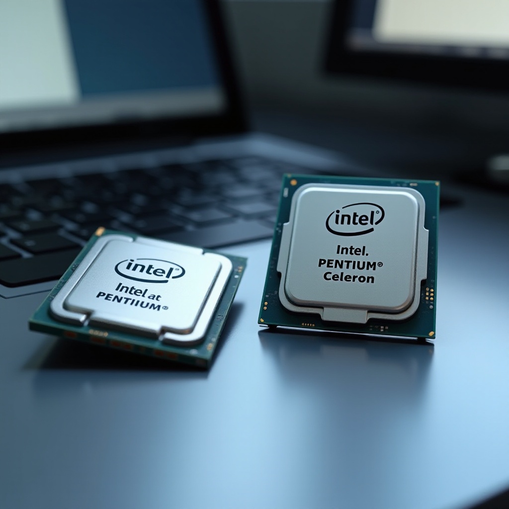 Processeur Intel Pentium vs. Intel Celeron : Une comparaison complète