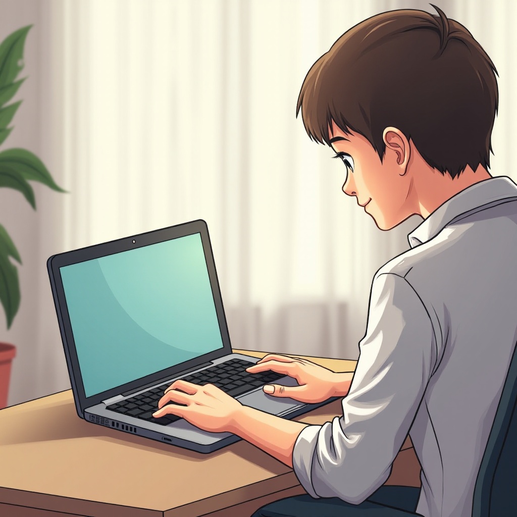 Come riparare uno schermo del laptop inclinato di 90 gradi.