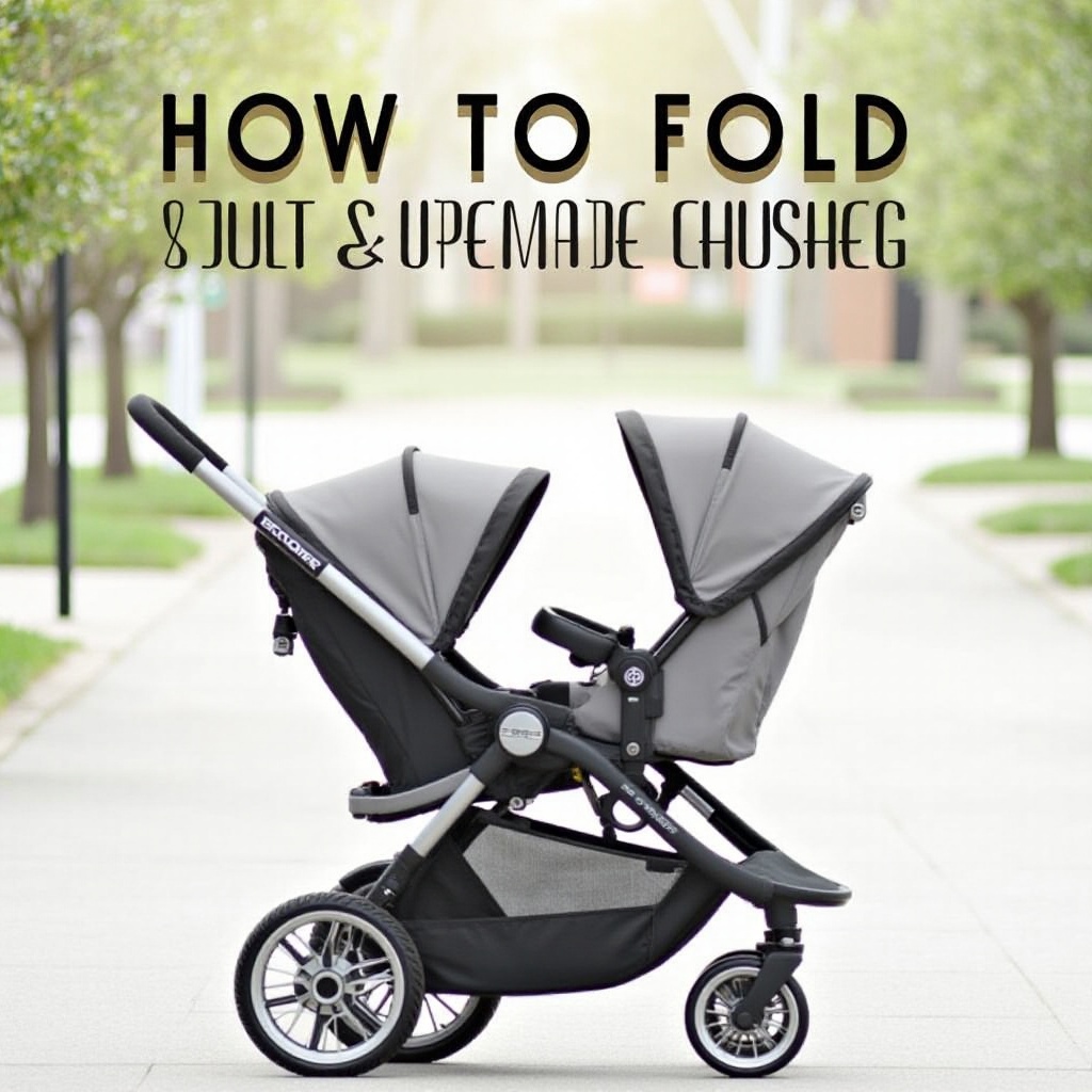 How to Fold BOB Double Stroller