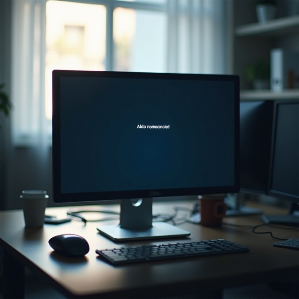 dell monitor keeps on searching for connection during standby mode